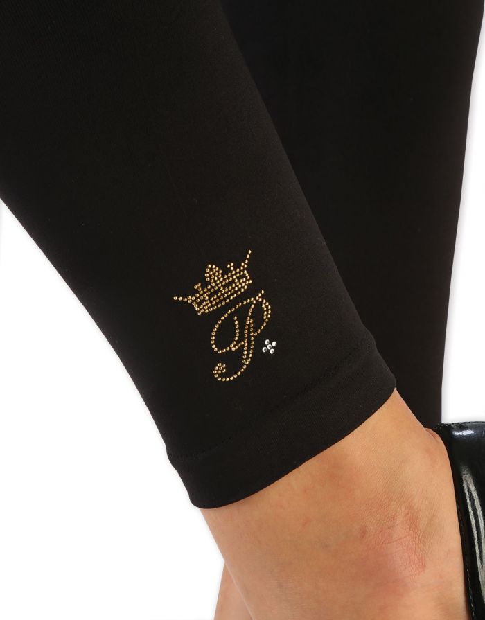 Paris Hilton Paris Hilton Leggings 200 Den Logo In Caviglia Detail  Hosiery Collection 2017 | Pantyhose Library